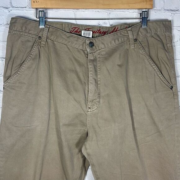 Territory Ahead Mens Khaki Chino Work Pants size W38 L32 - Picture 3 of 12